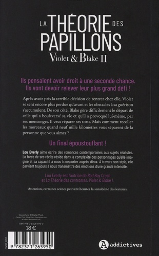 Violet & Blake Tome 2 La théorie des papillons