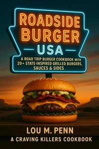 Roadside Burger USA: A Road Trip Burger Cookbook with 20+ State-Inspired Grilled Burgers, Sauces &amp; Sides