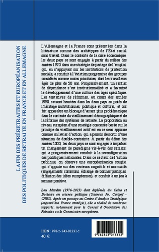 La fin des préretraites et européanisation des politiques de retraite en France et en Allemagne