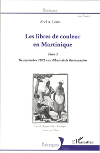 Les libres de couleur en Martinique