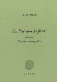 Nu l'été sous les fleurs