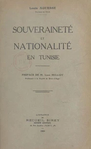 Souveraineté et nationalité en Tunisie