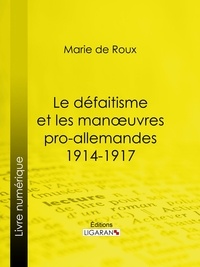 Louis-Amédée-Joseph-Marie marquis de Roux et  Ligaran - Le défaitisme et les manœuvres pro-allemandes 1914-1917.