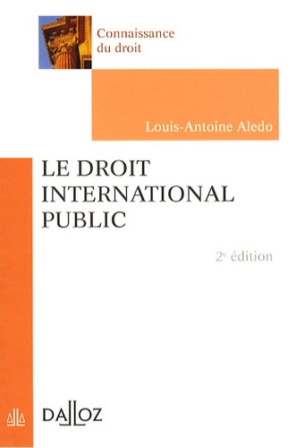 Le droit international public 2e édition