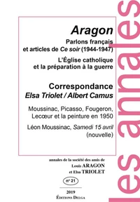 Parlons français et articles de Ce soir (1944-1947)