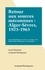 Retour aux sources méconnues : Alger-Sèvres, 1923-1963. Index alphabétique des auteurs et ouvrages cités. Bibliographie philologique et archéologique
