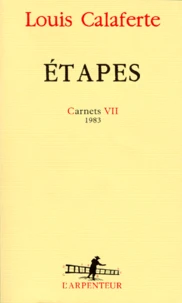 Etapes. Carnets 7, 1983