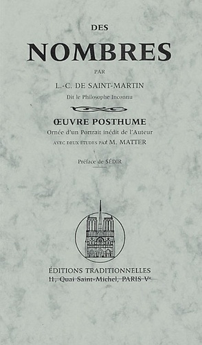 Louis-Claude de Saint-Martin - Des nombres.
