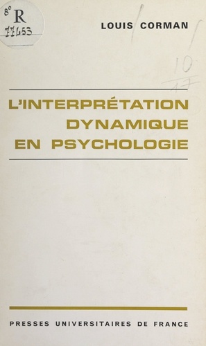 L'interprétation dynamique en psychologie