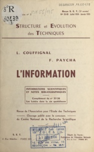 Louis Couffignal et François Paycha - L'information.