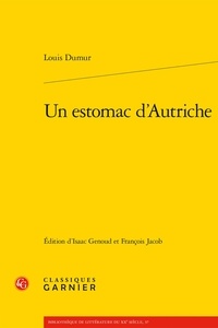 Louis Dumur - Un estomac d'Autriche.