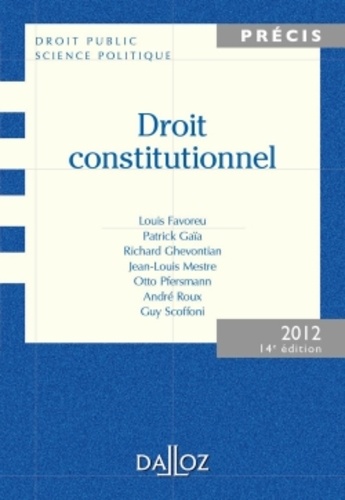 Droit constitutionnel 14e édition