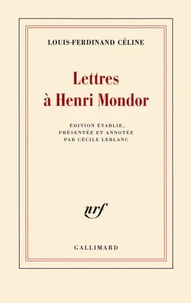Lettres à Henri Mondor
