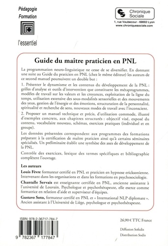 Guide du maître praticien en PNL 5e édition