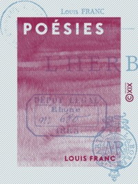 Louis Franc - Poésies.