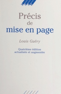 Louis Guéry - Précis de mise en page.