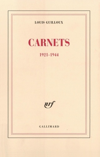 Carnets (1921-1944)