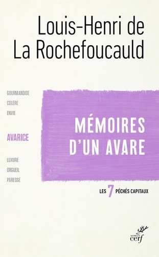 Mémoires d'un avare. L'Avarice