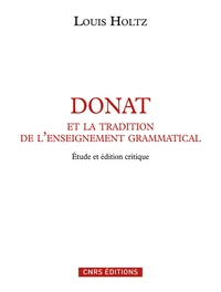 Donat et la tradition de l'enseignement grammatical