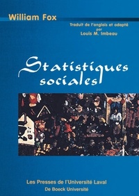 Louis Imbeau - Statistiques sociales.