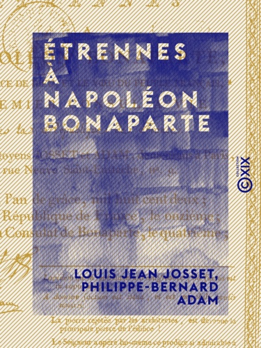 Étrennes à Napoléon Bonaparte