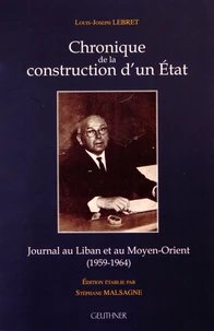Chronique de la construction d'un Etat