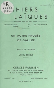 Un autre procès de Galilée
