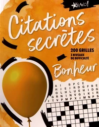 Citations secrètes Bonheur