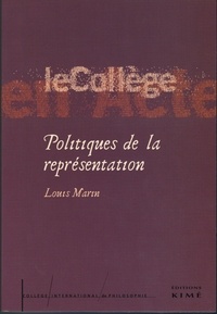 Louis Marin - Politiques de la représentation.