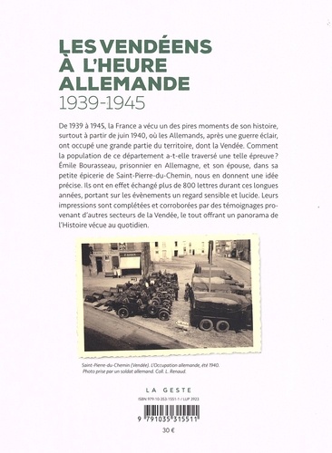 Les Vendéens à l'heure allemande (1939-1945)