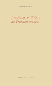 Louis-René Des Forêts - Strawinsky et Webern au Domaine musical.