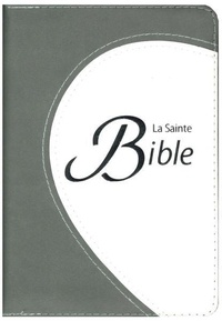 Louis Segond - Bible compacte segond 1910 - Modèle souple, duotone gris, ruban marque page, tranche argentée, fermeture éclair.
