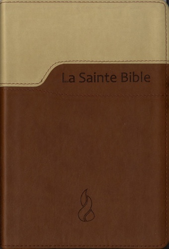 Louis Segond - La Sainte Bible - Nouvelle édition de Genève 1979, relié souple, Vivella brun duo.