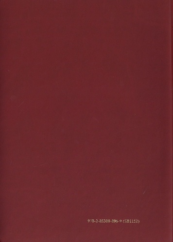 La Sainte Bible. Couverture bordeaux avec dorures  édition revue et corrigée