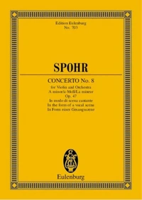 Concerto no. 8 a minor op. 47 poche