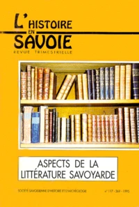 Aspects De La Litterature Savoyarde