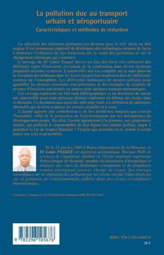 La pollution due au transport urbain et aéroportuaire. Caractéristiques et méthodes de réduction