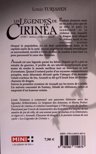 Les légendes de Cirinëa Tome 1 Arunalt, Chasseur de dragon