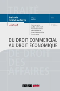 Du droit commercial au droit économique