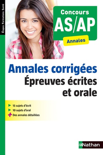 Louisa Rebih - Annales corrigées épreuves écrites et orales - Concours AS/AP.