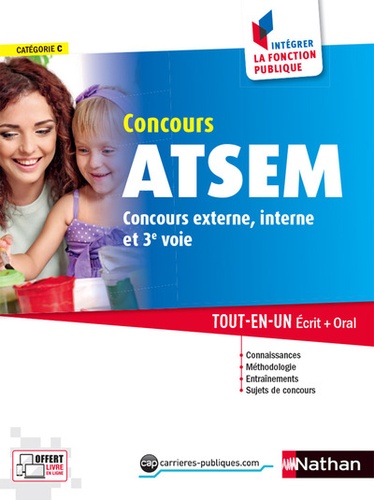 Louisa Rebih - Concours ATSEM Agent territorial spécialisé des écoles maternelles - Tout-en-un Ecrit + Oral.