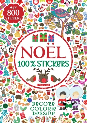 Louise Anglicas et Rachel Cloyne - Noël 100% stickers.