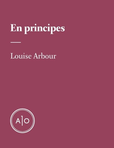 Louise Arbour - En principes: Louise Arbour.