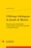 L'Héritage théologique de Joseph de Maistre. Dans les oeuvres fictionnelles de Jules Barbey d'Aurevilly, Léon Bloy et Georges Bernanos