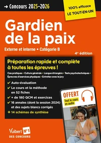 Concours Gardien de la paix