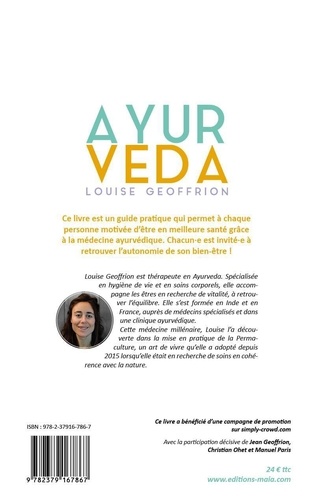 Ayurveda. Carnet d'observation de l'assiette, du comportement et des activités