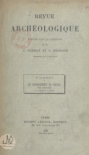 Louise Pillion et G. Perrot - Les soubassements du portail des libraires à la cathédrale de Rouen.