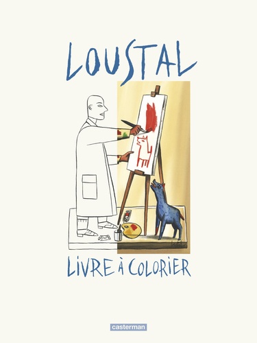  Loustal - Loustal - Livre à colorier.