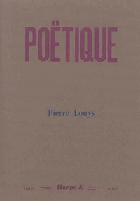 Poëtique