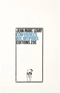 Conférences aux antipodes